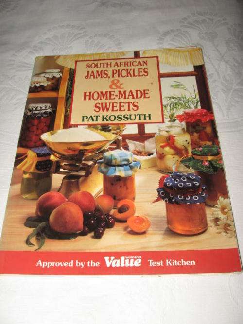 SOUTH AFRICAN JAMS, PICKLES & HOME-MADE SWEETS BY PAT KOSSUTH *HALF PRICE CLEARANCE SALE*