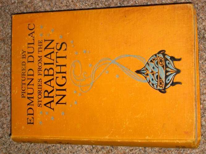 STORIES FROM THE ARABIAN NIGHTS - LAWRENCE HOUSMAN & DRAWINGS BY EDMOND DULAC