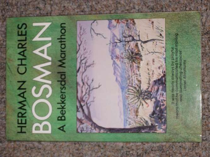 A BEKKERSDAL MARATHON - HERMAN CHARLES BOSMAN
