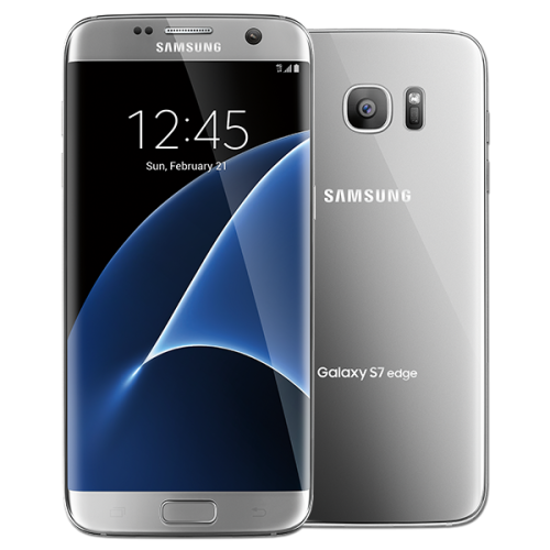 Samsung Galaxy S7 Edge - silver titanium