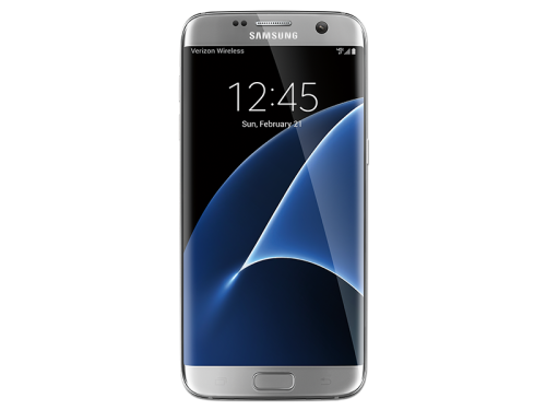 Samsung Galaxy S7 Edge - silver titanium