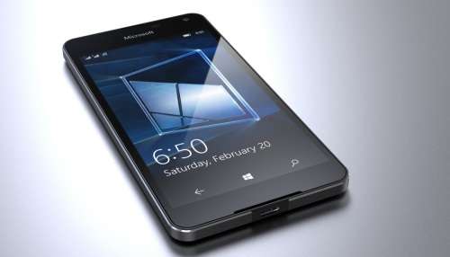 MICROSOFT LUMIA 650 - BLACK/SILVER - LTE
