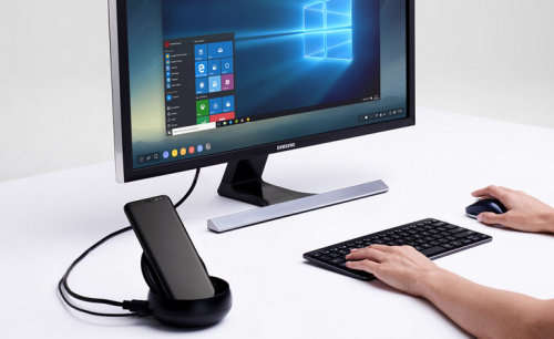 SAMSUNG DEX STATION WITH BLUETOOTH X-FOLDING KEYBOARD,