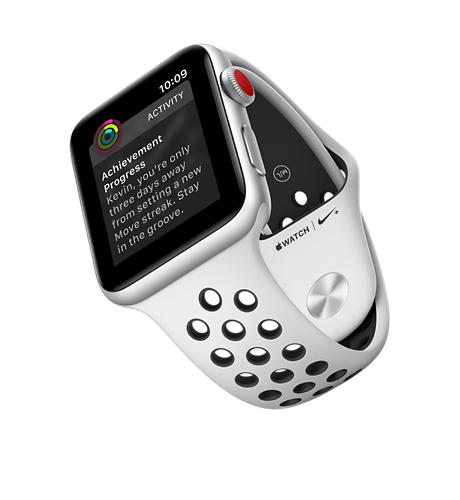 APPLE WATCH SERIES SE NIKE edition - 44mm - cracked screen