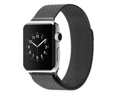APPLE WATCH 42MM - BLACK SPORT WITH MILANESE STRAP