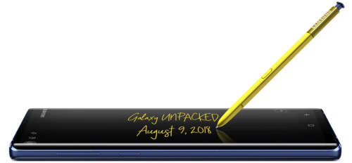 SAMSUNG GALAXY NOTE 9 - OCEAN BLUE - 128GB