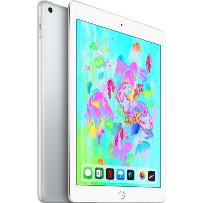 APPLE IPAD 6TH GEN - WIFI - 128GB - SILVER WITH BLUETOOTH KEYBOARD