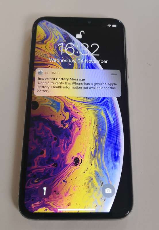 IPHONE XS - 256GB - SILVER - READ FULL DESCRIPTION