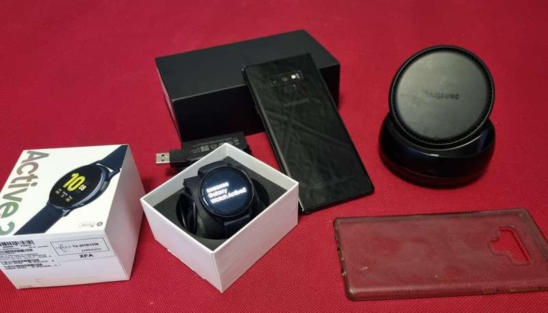 BARGAIN COMBO!!! SAMSUNG GALAXY NOTE 9 - MIDNIGHT BLACK - 128GB + SAMSUNG GALAXY ACTIVE 2 + DEX !!