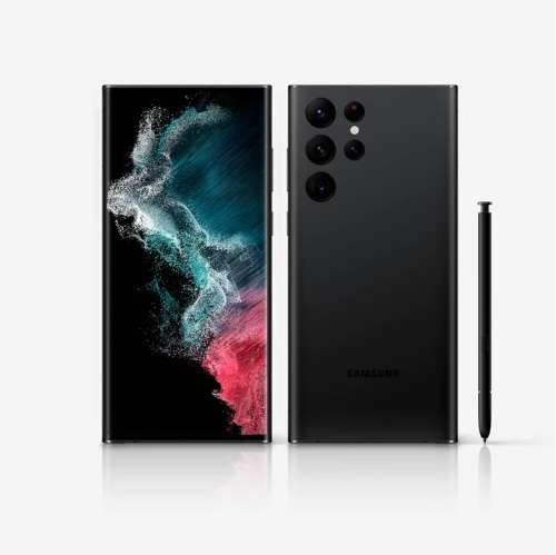 SAMSUNG S22 ULTRA - BLACK - 256GB - DUAL SIM - BRAND NEW SEALED
