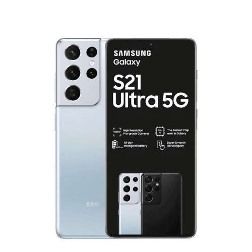 SAMSUNG S21 ULTRA - PHANTOM SILVER - 256GB - Dual Sim