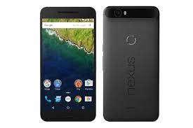 GOOGLE NEXUS 6P - 128GB - BLACK WITH WOODEN SKIN - BATTERY IS WEAK