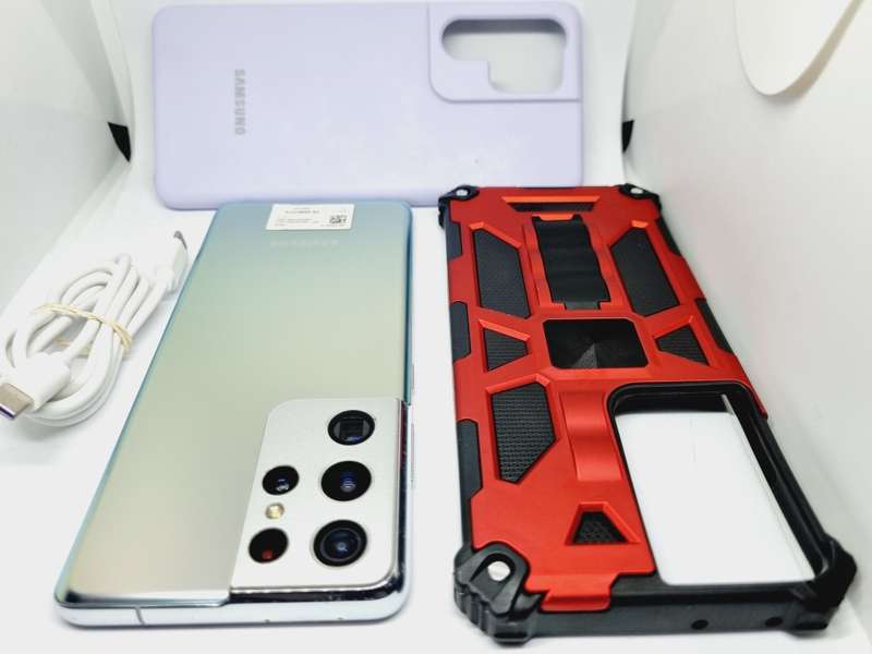 SAMSUNG S21 ULTRA - PHANTOM SILVER - 256GB - Dual Sim
