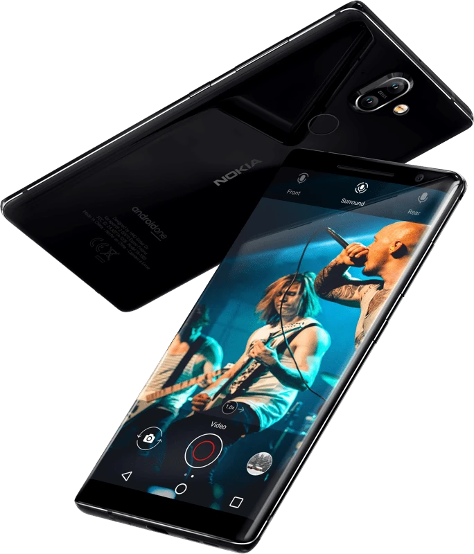Nokia 8 Sirocco - 128gb - Black