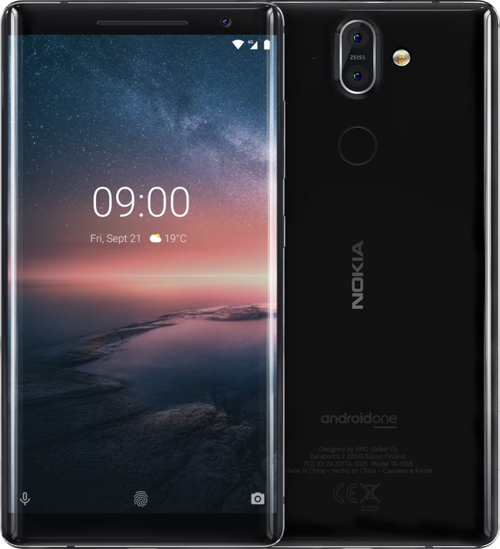 Nokia 8 Sirocco - 128gb - Black