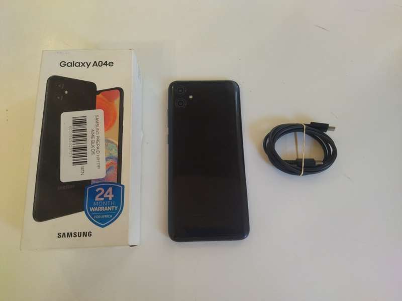SAMSUNG A04E - BLACK - 32GB - DUAL SIM