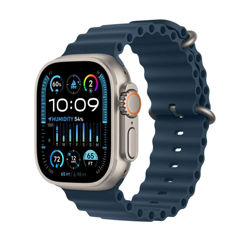 APPLE WATCH ULTRA 2 - 49MM - GPS + CELLULAR - TITANIUM WITH BLUE OCEAN BAND