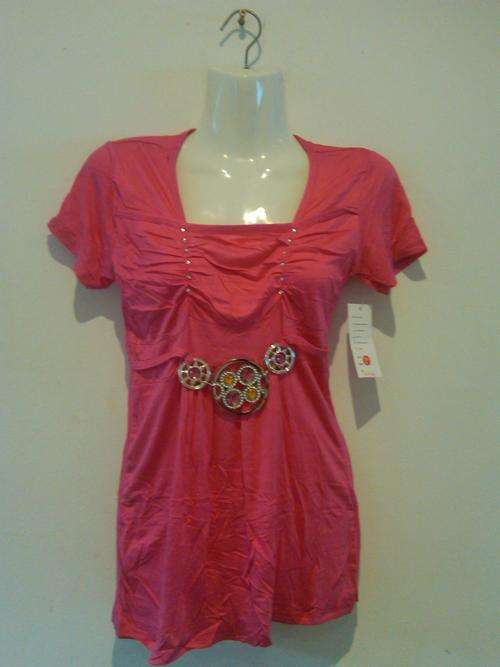 STUNNING PINK TOP + FREE BRACELET "AVAILABLE IN MEDIUM, LARGE & X LARGE SIZES"