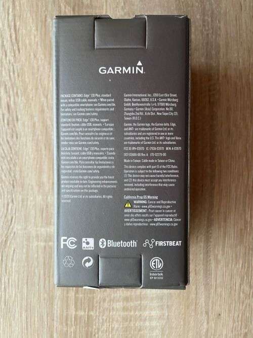 New Garmin Edge® 130 Plus Bike Computer