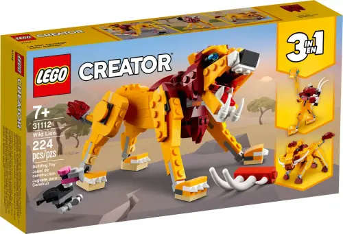 LEGO® Creator 3 in 1 - Wild Lion (31112)