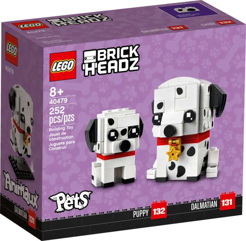 LEGO® BrickHeadz - Dalmation Dog & Puppy (40479)
