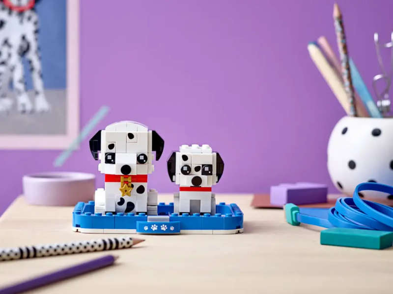 LEGO® BrickHeadz - Dalmation Dog & Puppy (40479)