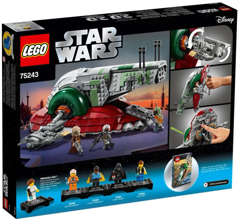 LEGO Star Wars - Boba Fett Slave 1 - 20th Anniversary edition (75243)
