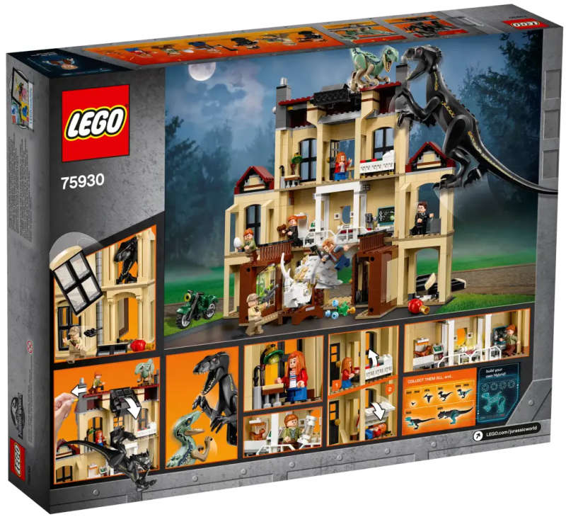 LEGO® Jurassic World - Indoraptor Rampage at Lockwood Estate (75930)