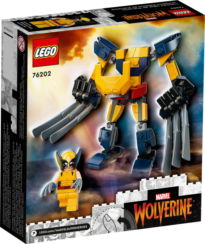 LEGO® Marvel - Wolverine Mech Armour (76202)