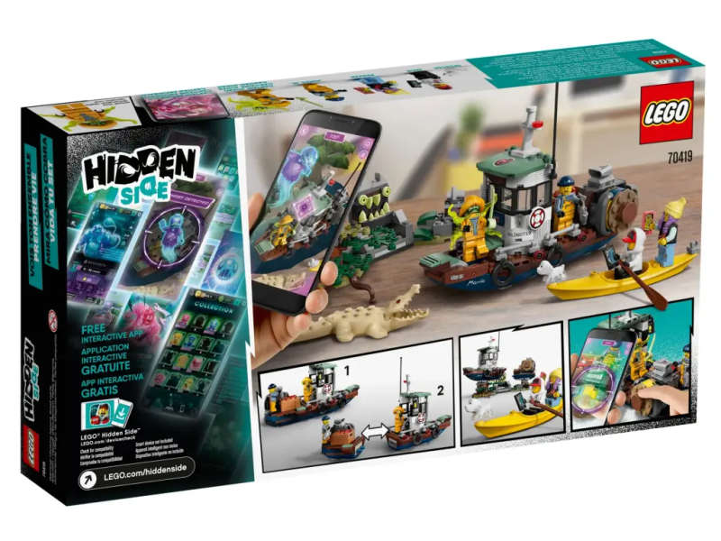 LEGO® Hidden Side - Wrecked Shrimp Boat (70419)