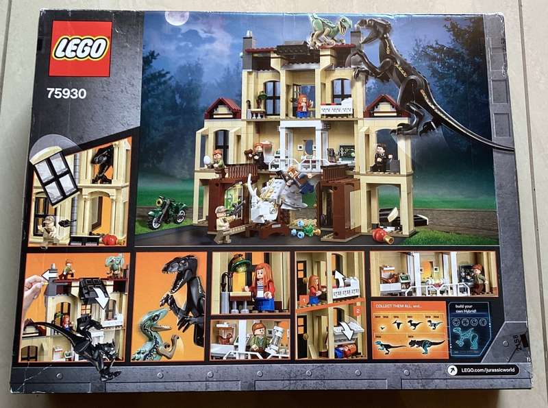 LEGO® Jurassic World - Indoraptor Rampage at Lockwood Estate (75930)