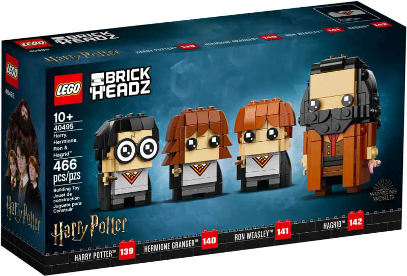 LEGO® Brickheadz - Harry, Hermione, Ron & Hagrid (40495)