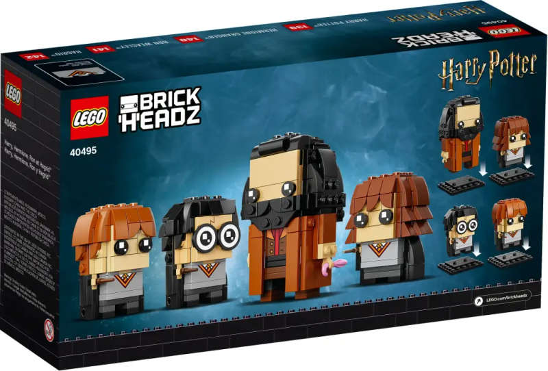 LEGO® Brickheadz - Harry, Hermione, Ron & Hagrid (40495)