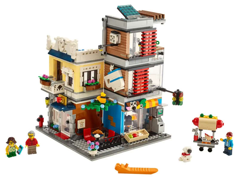 LEGO® Creator 3-in-1 Townhouse Pet Shop & Café (31097)