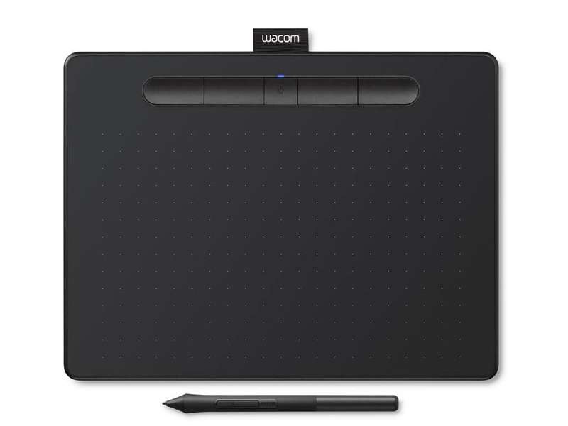Wacom Intuos S Drawing Tablet with Bluetooth (Black)