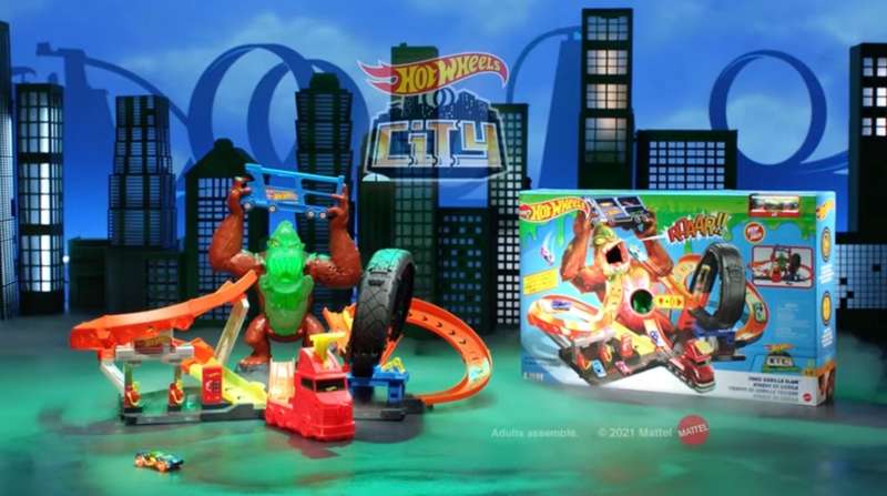 Hot Wheels - Toxic Gorilla Slam