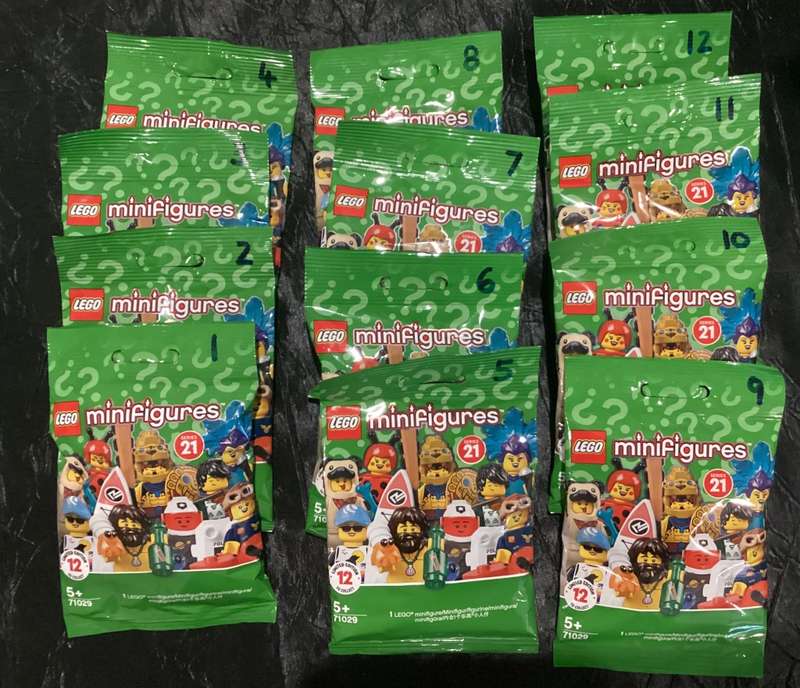LEGO® Series 21 Collectible Minifigures - Set of 12 (71029)