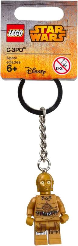 LEGO® Star Wars - C-3PO Minifigure Key Chain (853471)