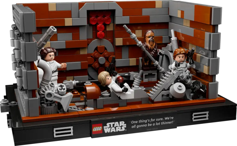LEGO® Star Wars - Death Star Trash Compactor Diorama (75339)
