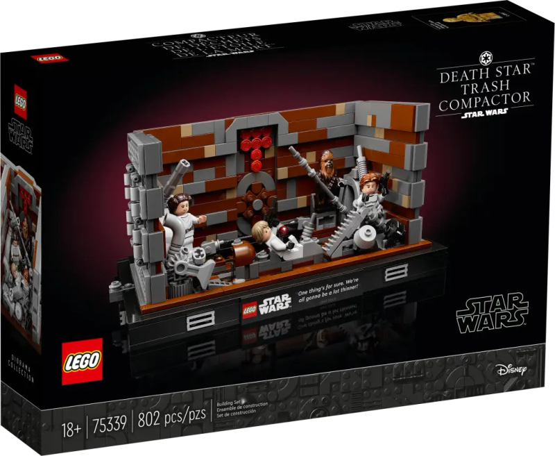 LEGO® Star Wars - Death Star Trash Compactor Diorama (75339)