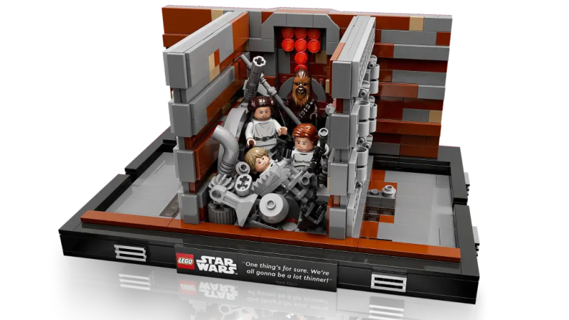 LEGO® Star Wars - Death Star Trash Compactor Diorama (75339)