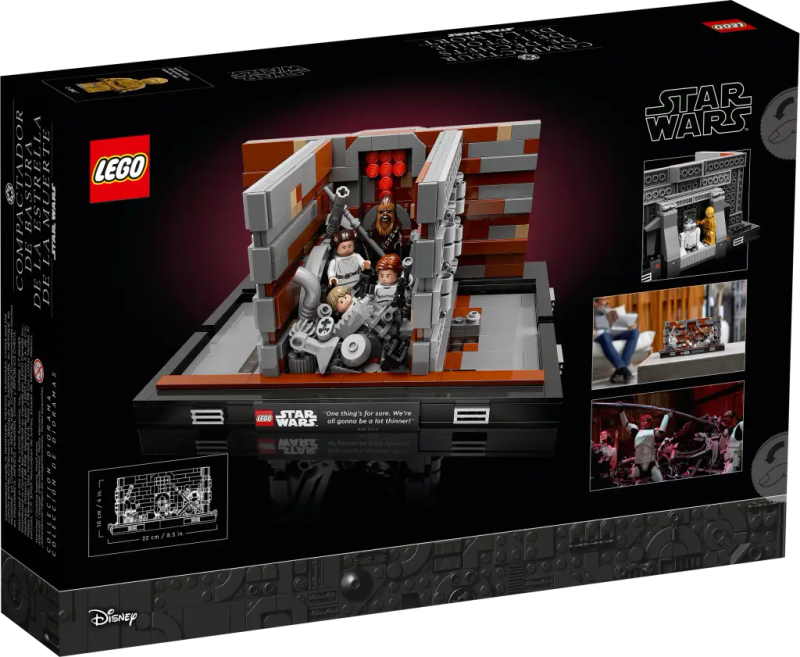 LEGO® Star Wars - Death Star Trash Compactor Diorama (75339)