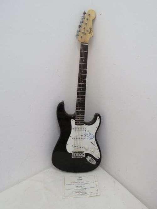 Eric Clapton Autographed Guitar
