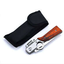 Rifle Folding Knife with LED Light