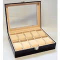 10 Slot watch display case