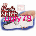Handheld sewing machine