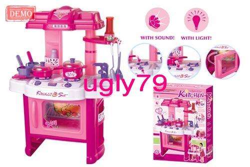 Kitchen set with sounds and lights