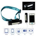 Multifunction waterproof rechargeable 4 in 1 800 6 led headlamp