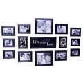 15 piece frame set in black uccessorise your home