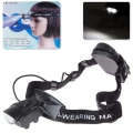 Headband illuminated 2 led 2 lens headlight magnifier with 5 replacement